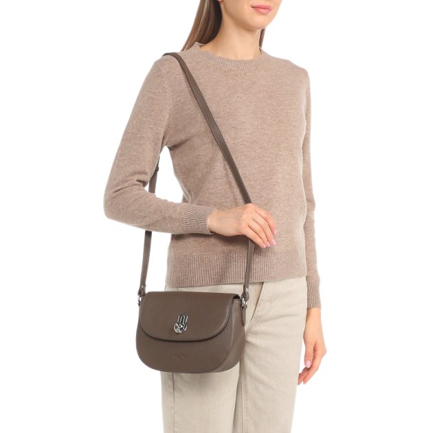 Кросс-боди TENDANCE, Артикул OU15298, серо-коричневый | 3285959. Ракурс 8