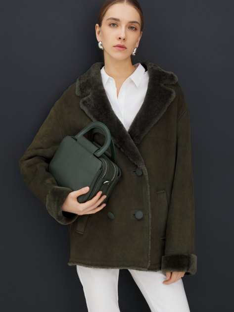 Женская сумка  TENDANCE, Артикул OU15362, темно-зеленый | 3285998. Ракурс 2
