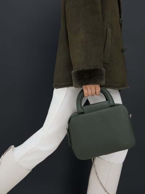 Женская сумка  TENDANCE, Артикул OU15362, темно-зеленый | 3285998. Ракурс 7