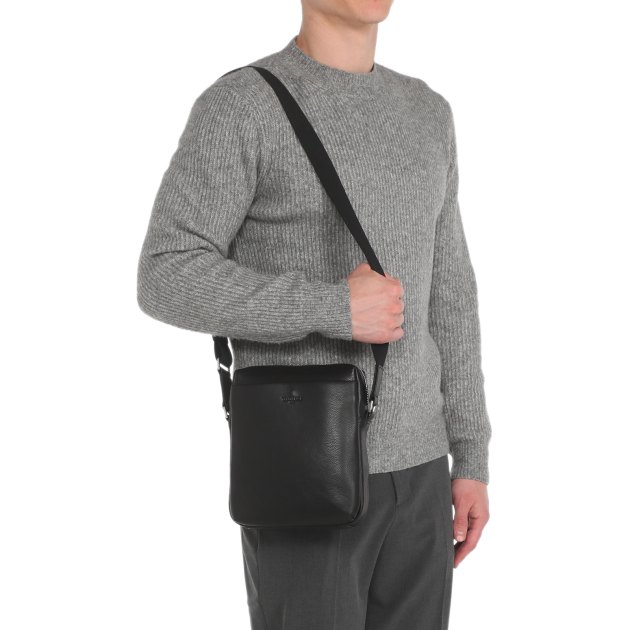 Мужская сумка  TENDANCE, Артикул OU15381, черный | 3286023. Ракурс 6