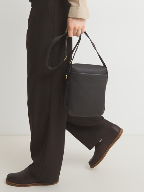 Мужская сумка TENDANCE, Артикул OU15381, темно-коричневый | 3286024. Ракурс 2 Мужская сумка TENDANCE, Артикул OU15381, темно-коричневый | 3286024. Ракурс 2