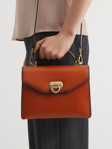 Женская сумка  TENDANCE, Артикул OU15296, светло-коричневый | 3286054. Ракурс 2