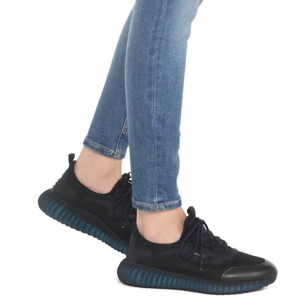 Женские кроссовки-носки TENDANCE, Артикул AN2350-1, темно-синий | 3286936. Ракурс 4