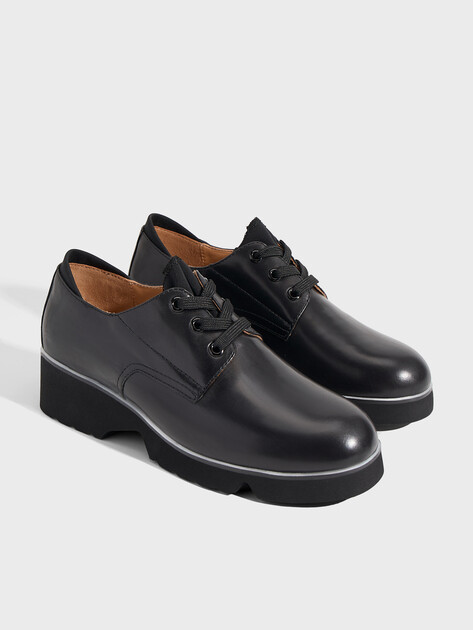 Женские дерби TENDANCE, Артикул GLC1419-1, черный | 3290820. Ракурс 3