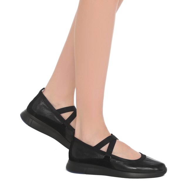 Женские балетки мэри-джейн TENDANCE, Артикул XDW502-32, черный | 3297438. Ракурс 8