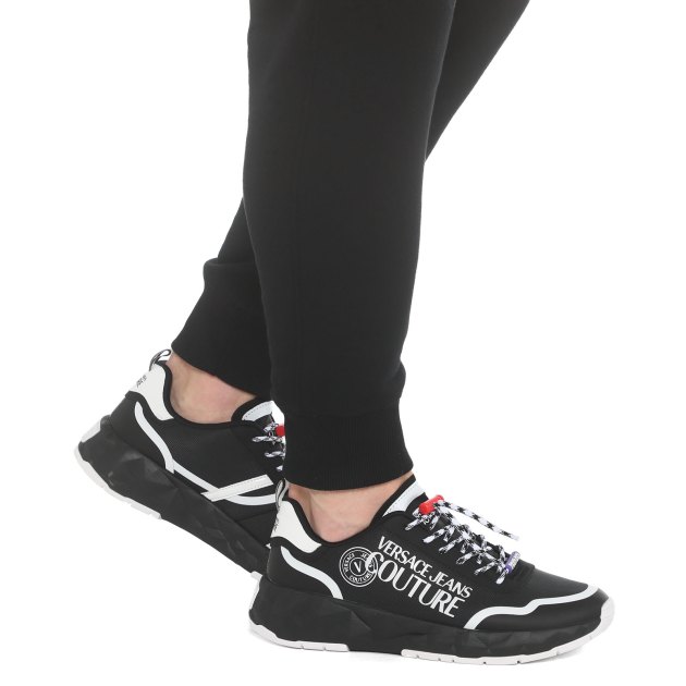 Мужские кроссовки VERSACE JEANS COUTURE 74YA3SBA, Артикул 74YA3SBA, черный | 3305665. Ракурс 8