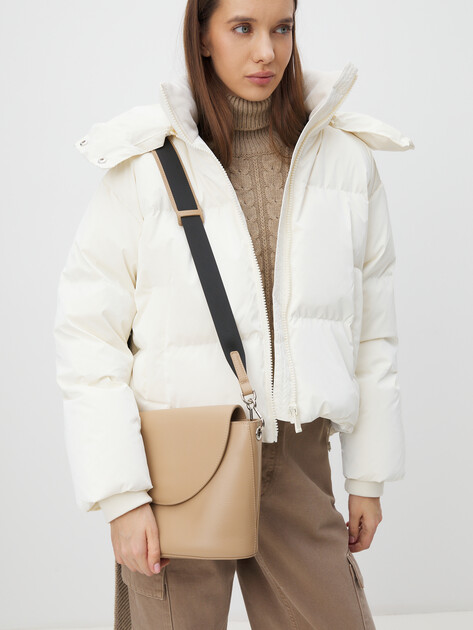 Женская сумка  CALZETTI, Артикул ESCRIT, бежевый | 3306249. Ракурс 2