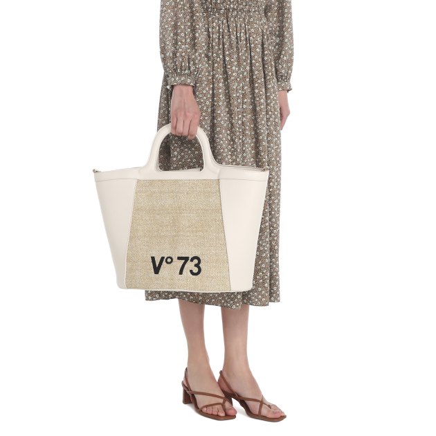 Женский тоут V73 GANIMEDE, Артикул 73BS6UJ01, белый | 3308827. Ракурс 7