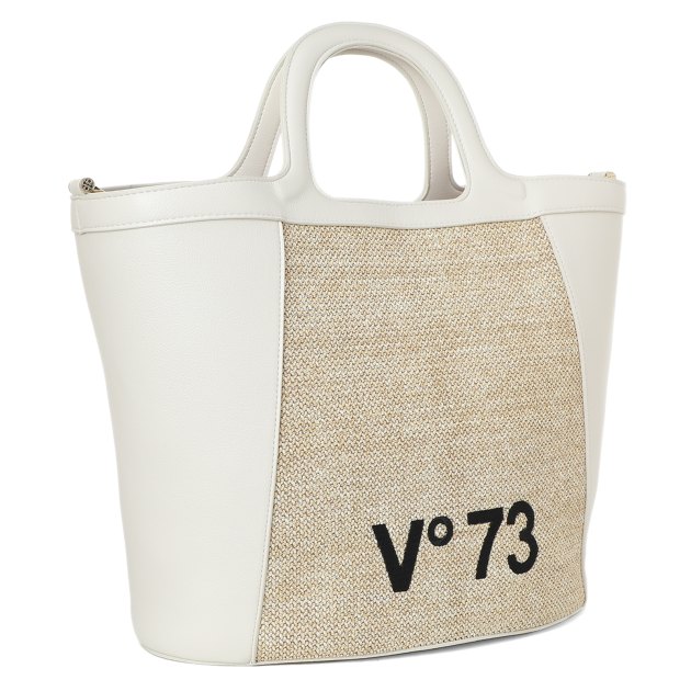 Женский тоут V73 GANIMEDE, Артикул 73BS6UJ01, белый | 3308827. Ракурс 2