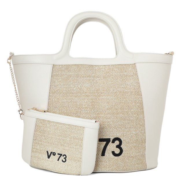 Женский тоут V73 GANIMEDE, Артикул 73BS6UJ01, белый | 3308827. Ракурс 6