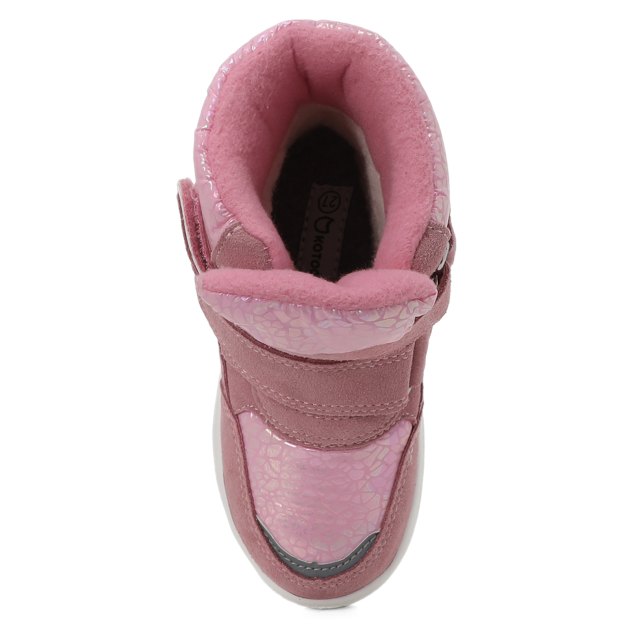 Детские дутики КОТОФЕЙ, Артикул 454857-42, розовый | 3325781. Ракурс 2