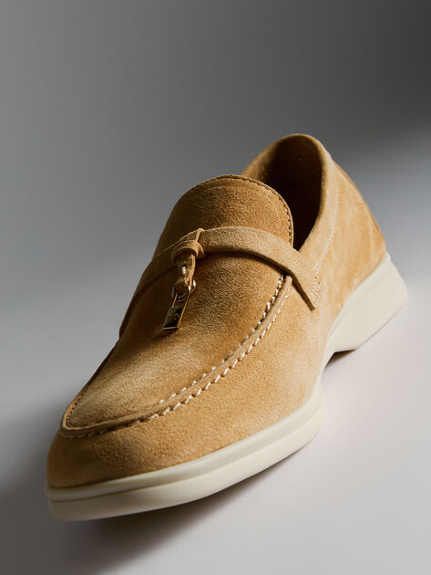 Женские лоферы TENDANCE, Артикул SW6046-1, коричнево-бежевый | 3331362. Ракурс 6