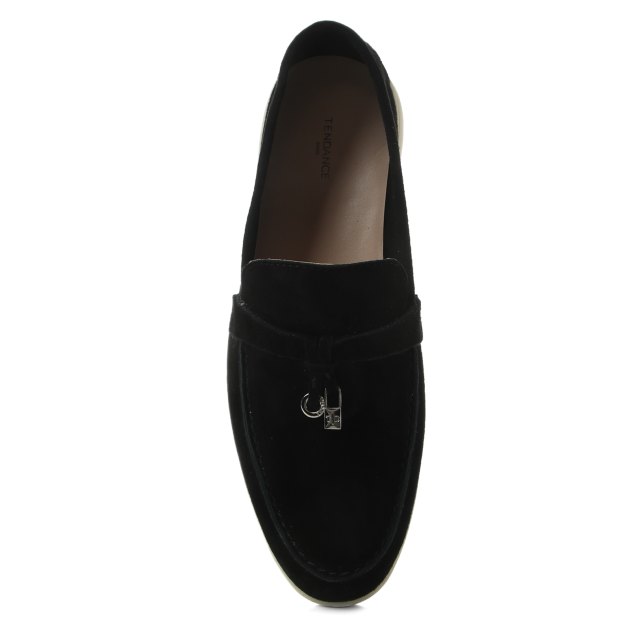 Женские лоферы TENDANCE, Артикул SW6046-1, черный | 3331364. Ракурс 2