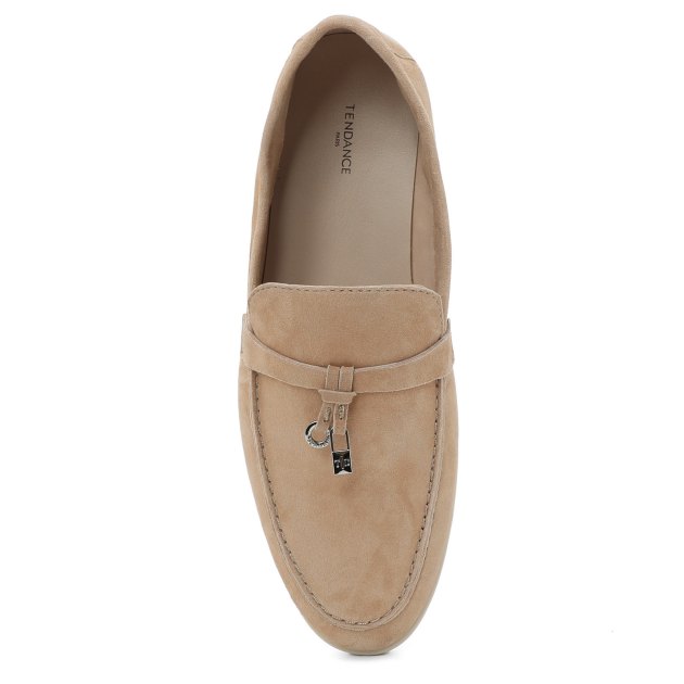 Женские лоферы TENDANCE, Артикул SW6046-1, бежевый | 3331367. Ракурс 2 Женские лоферы TENDANCE, Артикул SW6046-1, бежевый | 3331367. Ракурс 2