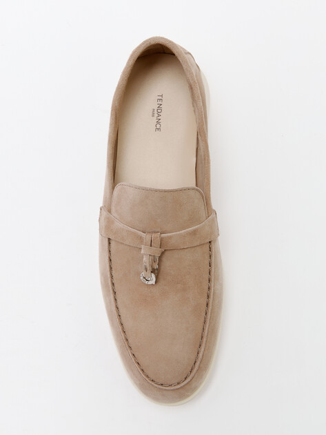 Женские лоферы TENDANCE, Артикул SW6046-1, серовато-бежевый | 3331368. Ракурс 5