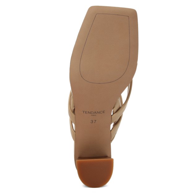 Женские босоножки TENDANCE, Артикул CLF25-04, бежевый | 3339922. Ракурс 3