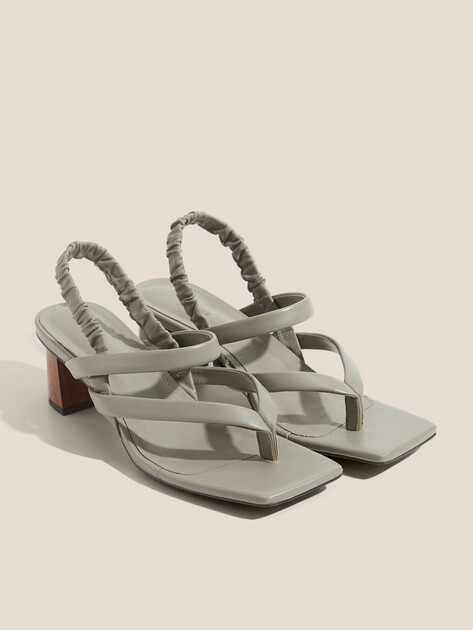 Босоножки TENDANCE, Артикул CLF25-04, серо-зеленый | 3339924. Ракурс 3