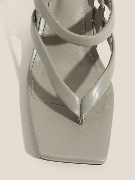 Босоножки TENDANCE, Артикул CLF25-04, серо-зеленый | 3339924. Ракурс 4