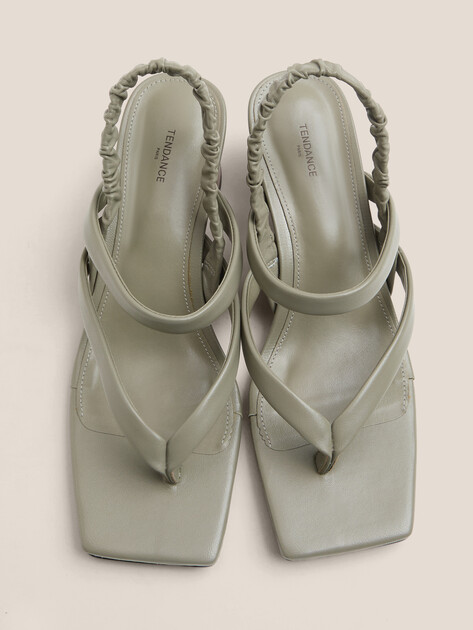 Босоножки TENDANCE, Артикул CLF25-04, серо-зеленый | 3339924. Ракурс 5
