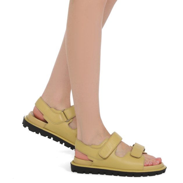 Женские сандалии TENDANCE, Артикул CLF335-09, зелено-желтый | 3339967. Ракурс 8