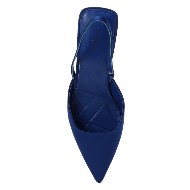 Женские туфли с открытой пяткой (слинг-бэк) TENDANCE, Артикул CLF382-01, синий | 3343743. Ракурс 2