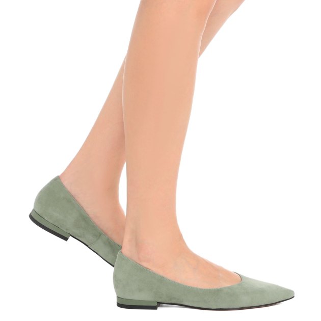 Женские балетки TENDANCE, Артикул IGH9087-1, зеленый | 3344852. Ракурс 8