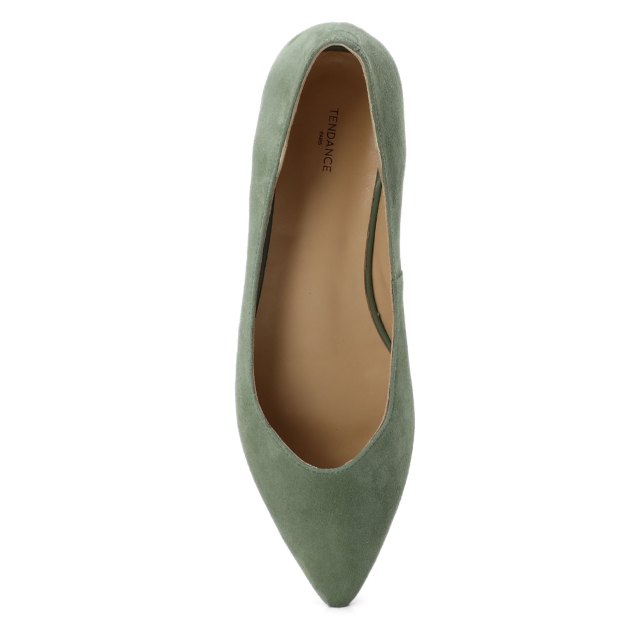 Женские балетки TENDANCE, Артикул IGH9087-1, зеленый | 3344852. Ракурс 2