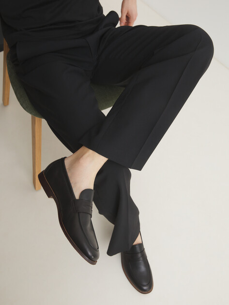 Мужские лоферы TENDANCE, Артикул TM2867-1, черный | 3346953. Ракурс 2
