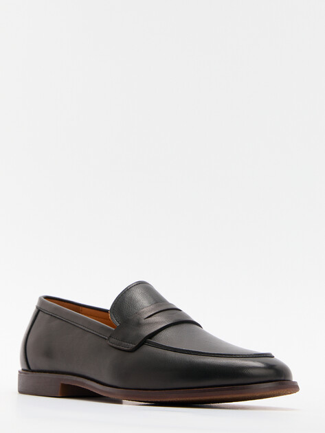 Мужские лоферы TENDANCE, Артикул TM2867-1, черный | 3346953. Ракурс 3