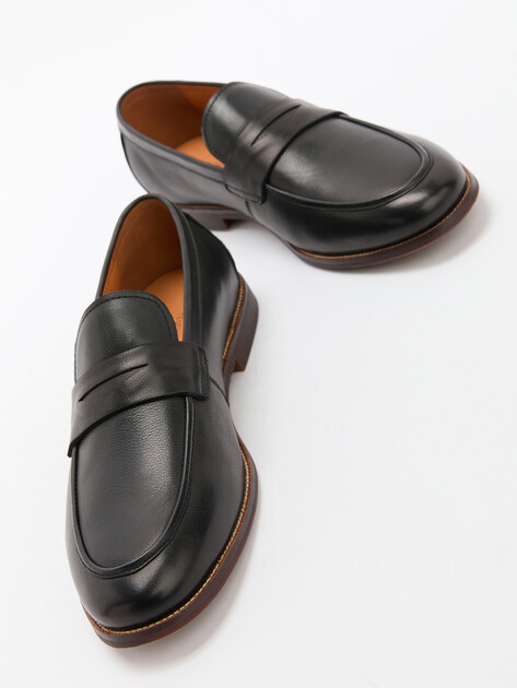 Мужские лоферы TENDANCE, Артикул TM2867-1, черный | 3346953. Ракурс 6