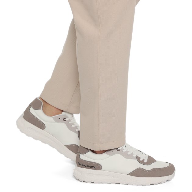 Мужские кроссовки ROCCOBAROCCO SNEAKERS, Артикул RBRSU5028, белый | 3347165. Ракурс 8