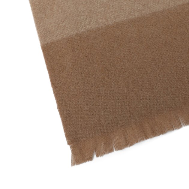 Женский шарф 180х50 см MAISON DAVID camel hair shawl, Артикул CKSCFCTWJ, бежевый | 3347961. Ракурс 2