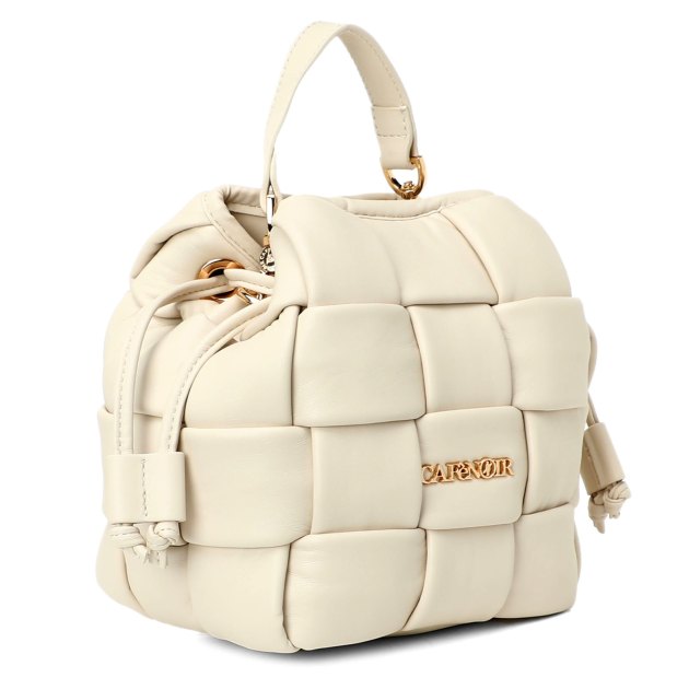 Женская сумка  CAFE' NOIR C3ZB0404W065TG3, Артикул C3ZB0404, молочно-бежевый | 3349635. Ракурс 2