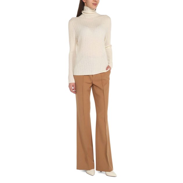 Женская бесшовная водолазка MAISON DAVID, Артикул NZ5086, молочно-белый | 3351002. Ракурс 6