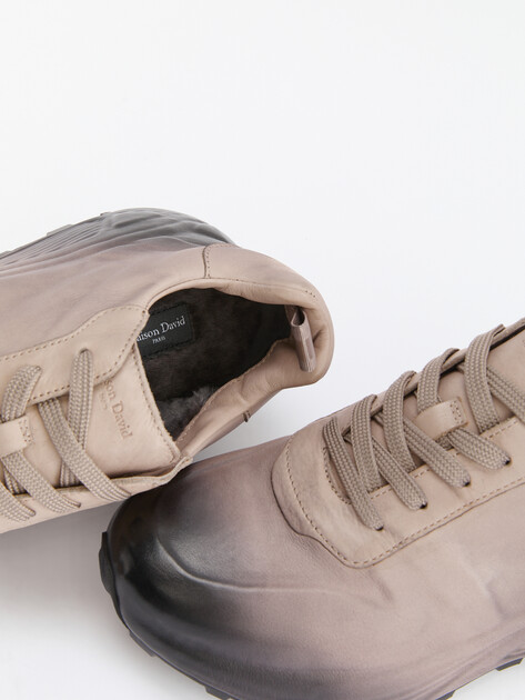 Мужские кроссовки MAISON DAVID, Артикул TTFY2261P-0201G, бежево-серый | 3351071. Ракурс 6 Мужские кроссовки MAISON DAVID, Артикул TTFY2261P-0201G, бежево-серый | 3351071. Ракурс 6