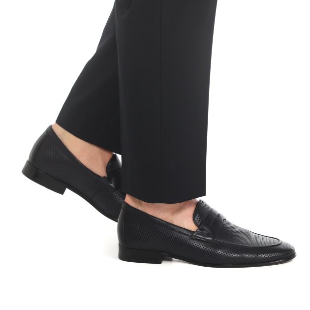 Мужские лоферы TENDANCE 650, Артикул RS650-101C, темно-синий | 3352136. Ракурс 8