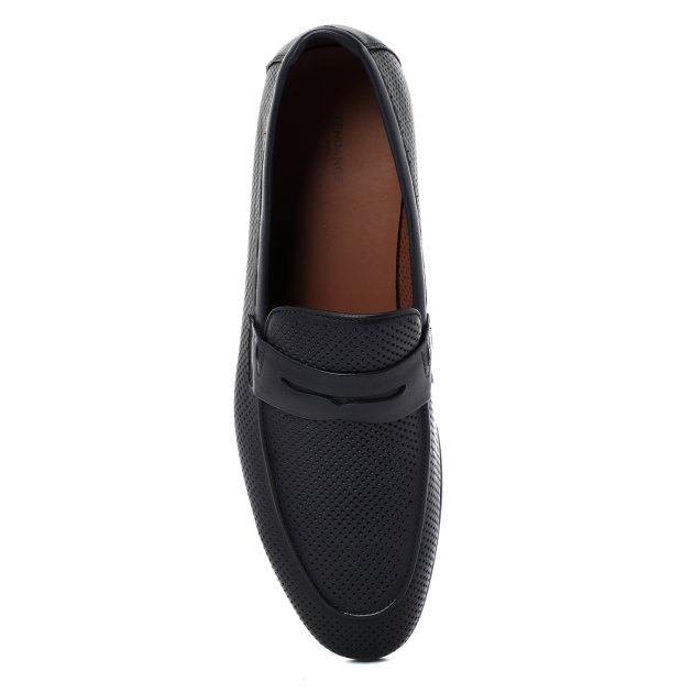 Мужские лоферы TENDANCE 650, Артикул RS650-101C, темно-синий | 3352136. Ракурс 2