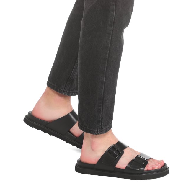 Мужские шлепанцы TENDANCE 2201, Артикул RS2201-2, черный | 3352145. Ракурс 4