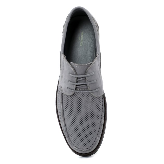 Мужские топсайдеры TENDANCE 651B, Артикул RS651B-226, серый | 3352206. Ракурс 2