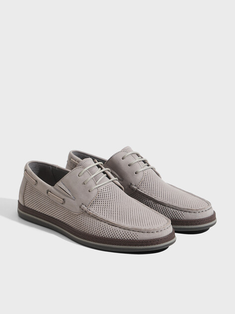 Мужские топсайдеры TENDANCE 651B, Артикул RS651B-226, серый | 3352206. Ракурс 3