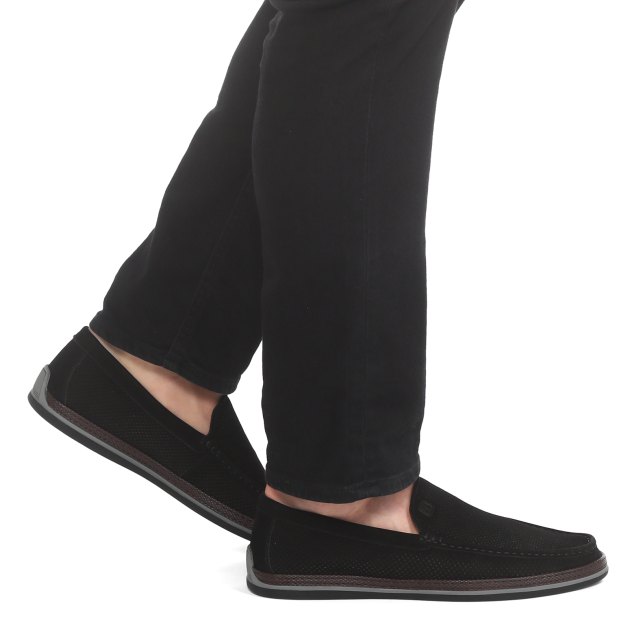 Мужские лоферы TENDANCE 651B, Артикул RS651B-27, черный | 3352211. Ракурс 8