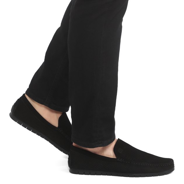 Мужские мокасины TENDANCE 590B, Артикул RS590B-1, черный | 3352229. Ракурс 8