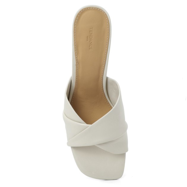 Мюли TENDANCE, Артикул V1037-219, молочно-белый | 3354580. Ракурс 2