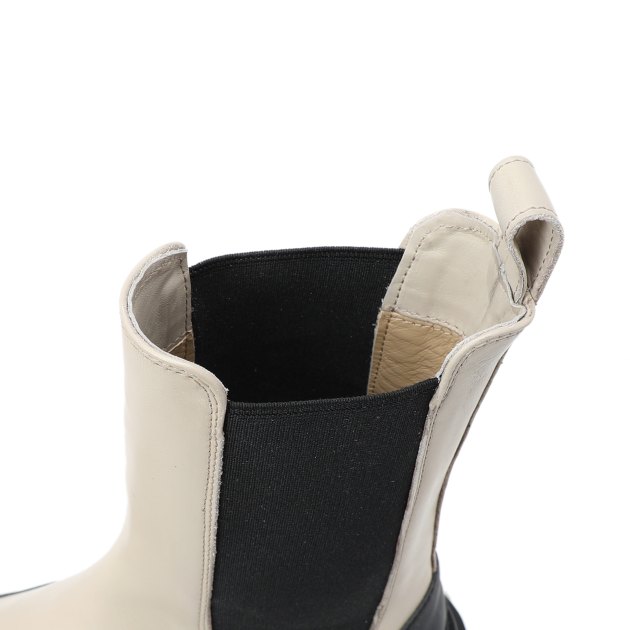 Женские челси GIANNI RENZI, Артикул GR992, светло-бежевый | 3355529. Ракурс 2