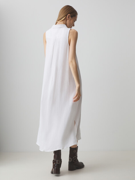 Женское платье MAISON DAVID, Артикул DRESS-2, белый | 3372903. Ракурс 4 Женское платье MAISON DAVID, Артикул DRESS-2, белый | 3372903. Ракурс 4