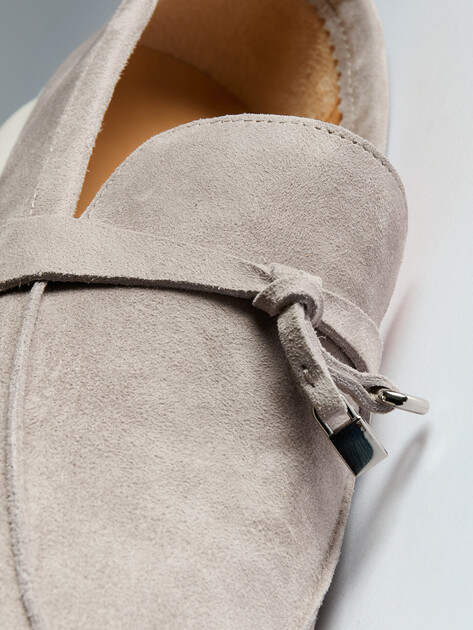 Женские лоферы TENDANCE, Артикул 432055-13B-W, бежево-серый | 3373128. Ракурс 6