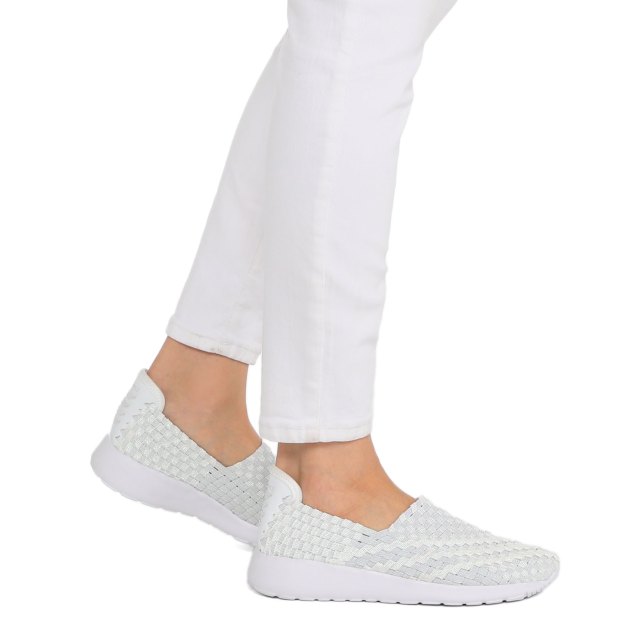 Женские слипоны TENDANCE, Артикул HD3405-01, серебристо-белый | 3384391. Ракурс 8
