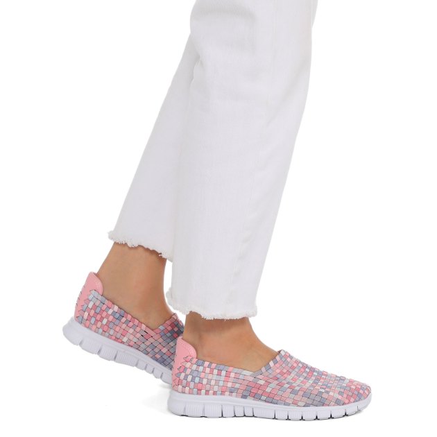 Женские слипоны TENDANCE, Артикул HD4725-01, розовый | 3384403. Ракурс 4