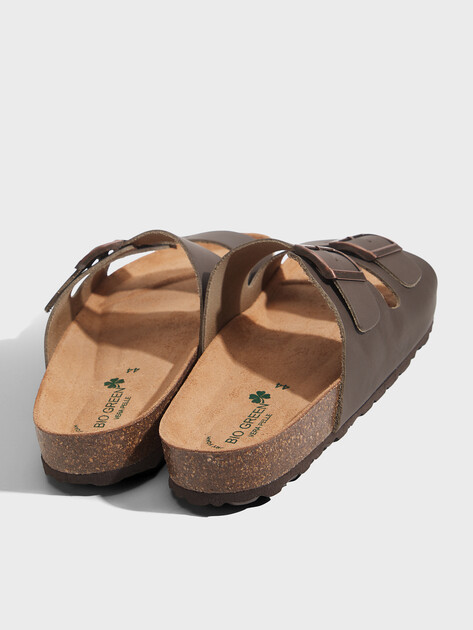 Мужские шлепанцы BIO GREEN, Артикул PT60-1, серо-коричневый | 3389246. Ракурс 6