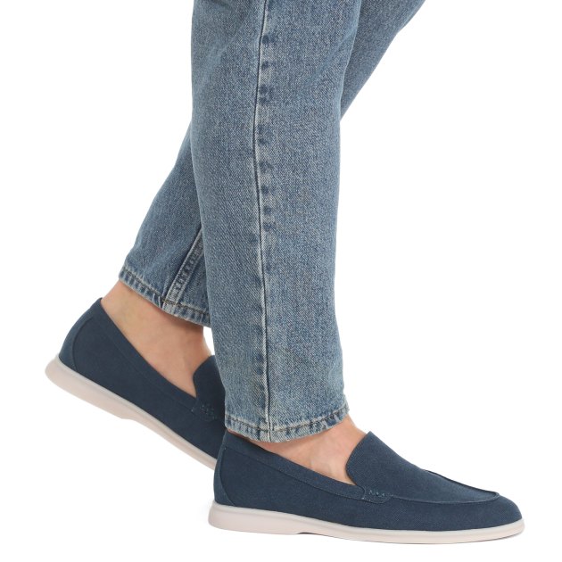 Мужские лоферы TENDANCE, Артикул M32056-39B-W, синий | 3393191. Ракурс 4